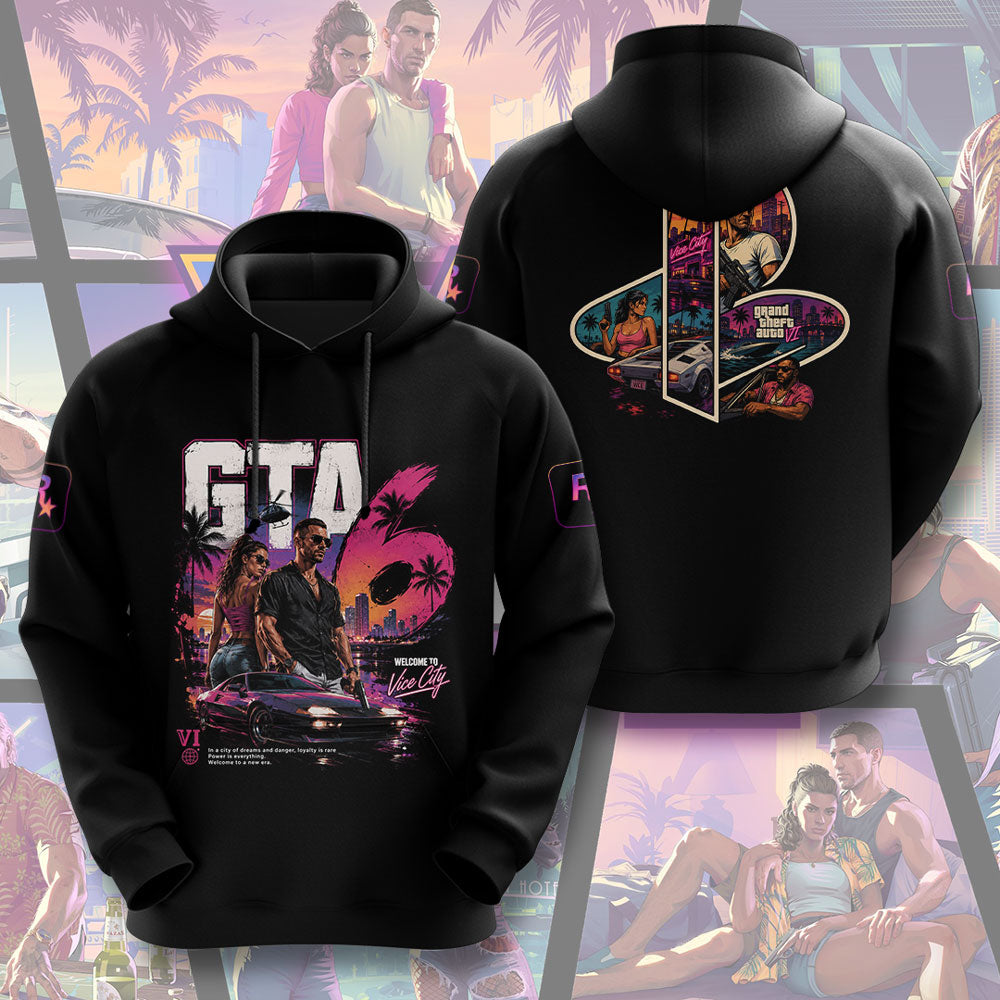 GTA 3D Shirt and Hoodie AB9 1