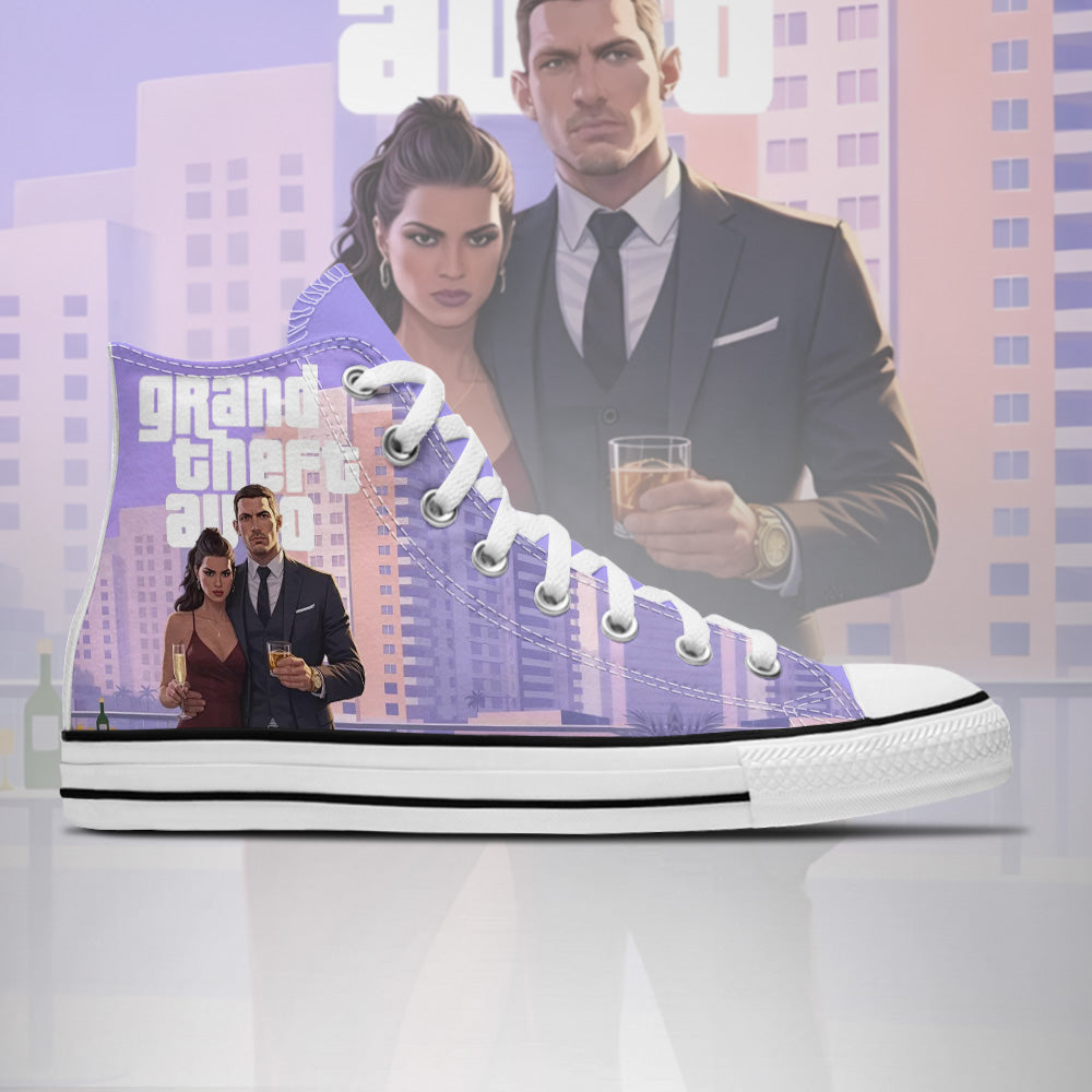 GTA High Chuck Shoes V2