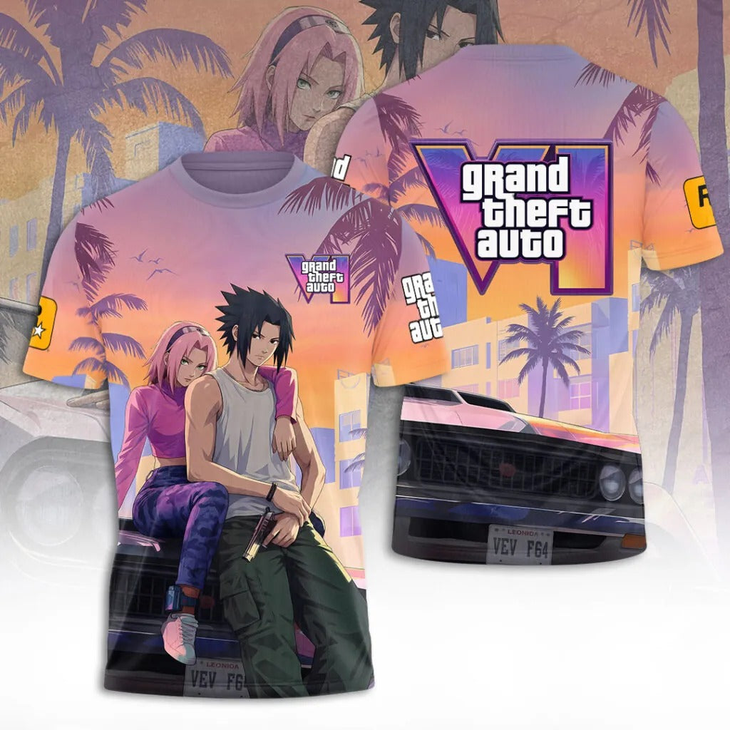 Grand Thelf Auto VI 3D Shirt (12) Special