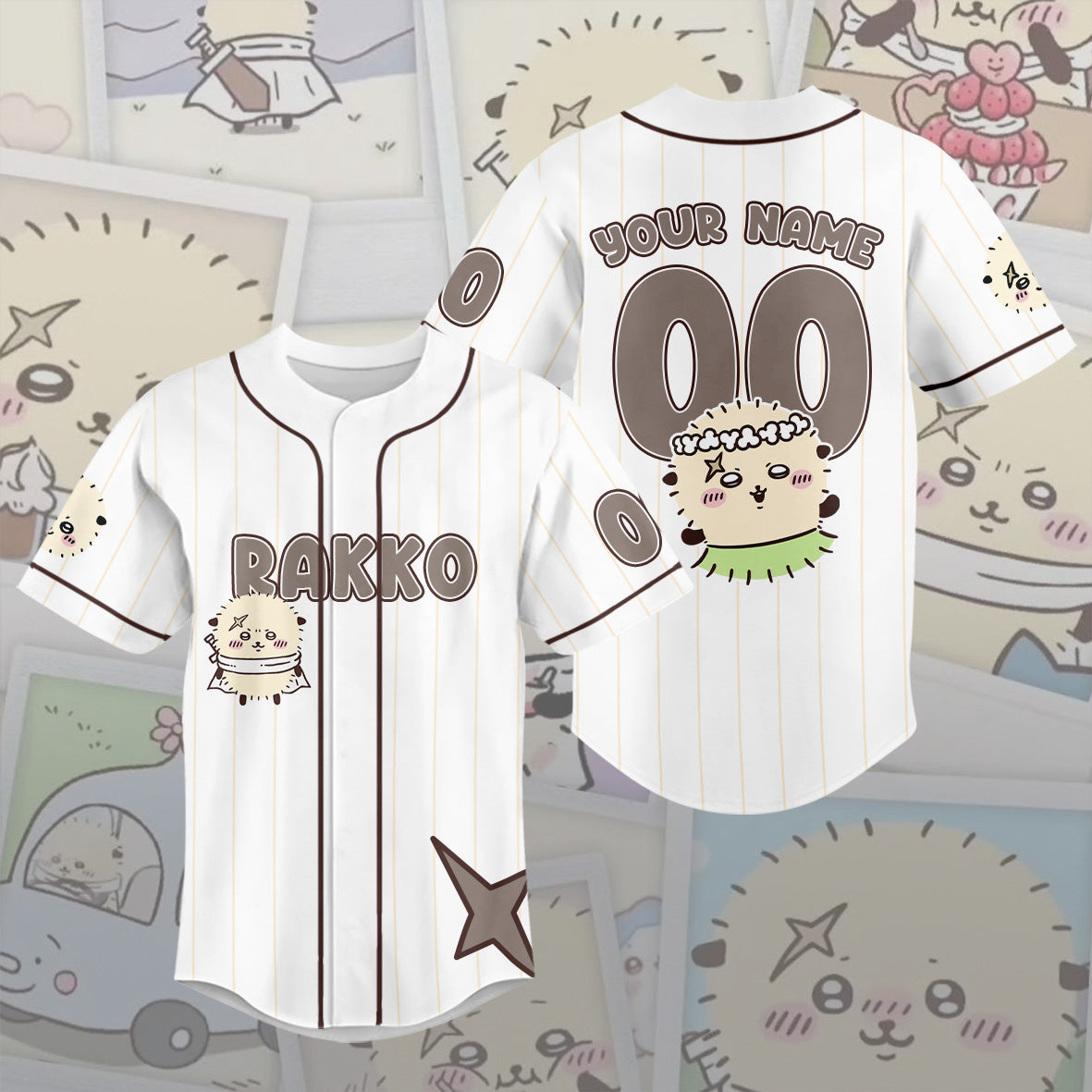 Rakko - Chiikawa Baseball Jersey