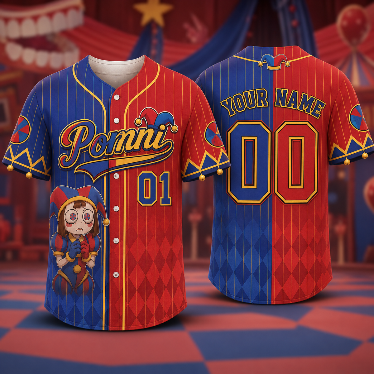 Pomni- TADC3 Baseball Jersey