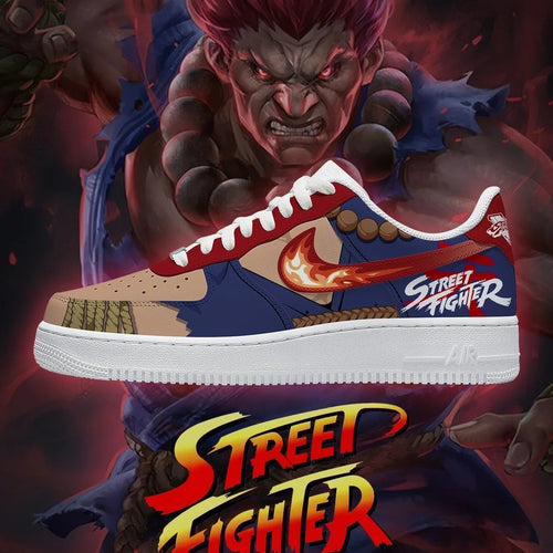 Akuma - Street Fighter AF1 Shoes