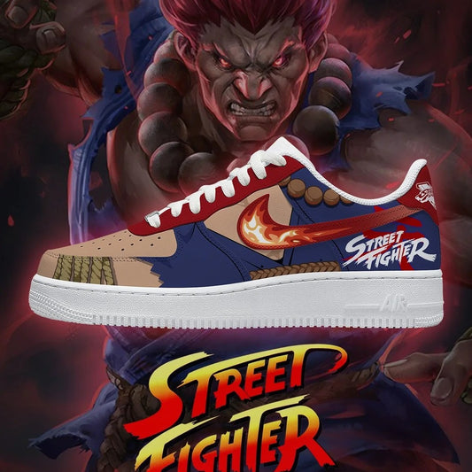 Akuma - Street Fighter AF1 Shoes