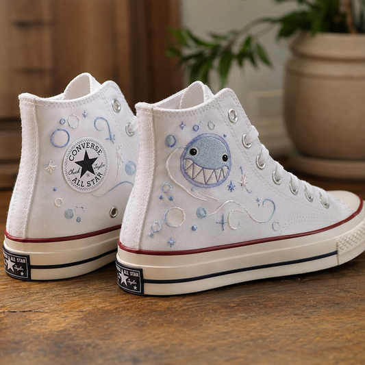 Bubble V2 - TADC Embroidered High Chuck Shoes