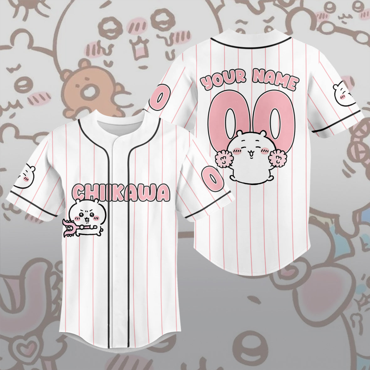 Chiikawa - Chiikawa Baseball Jersey