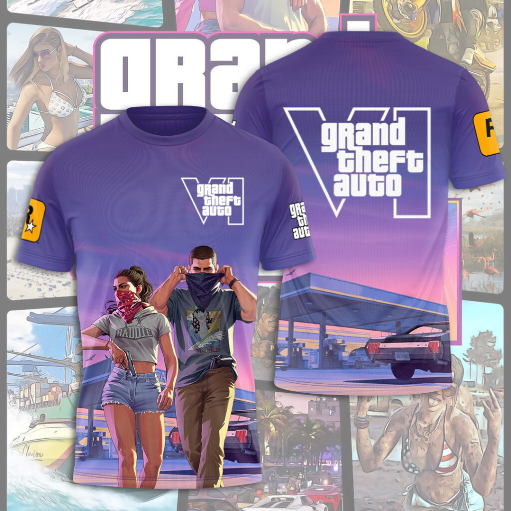 GTA 3D Shirt and Hoodie AB10 1