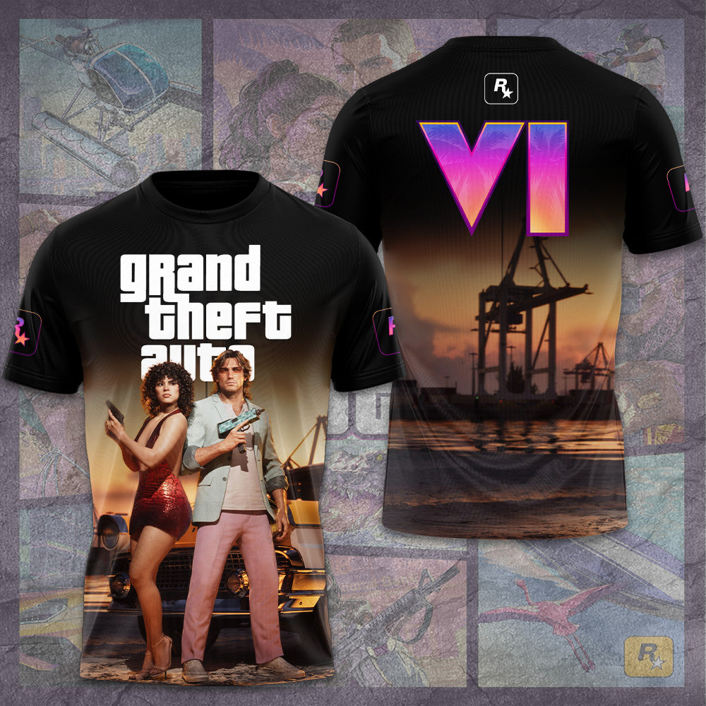 GTA 3D Shirt and Hoodie  AB3 1