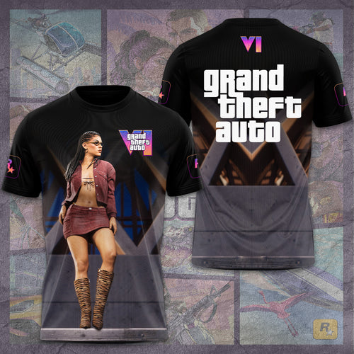 GTA 3D Shirt and Hoodie AB4 1