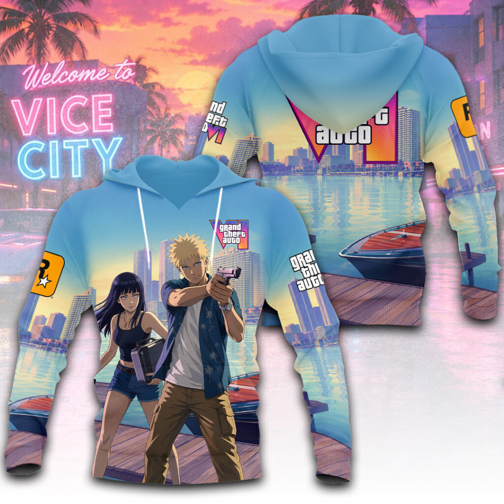 GTA 3D Shirt and Hoodie AB56 1