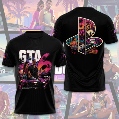 GTA 3D Shirt and Hoodie AB9 1