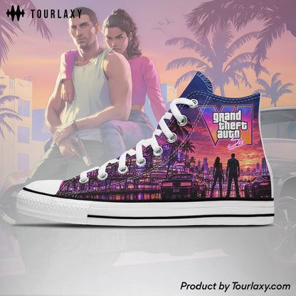 GTA High Chuck Shoes V4