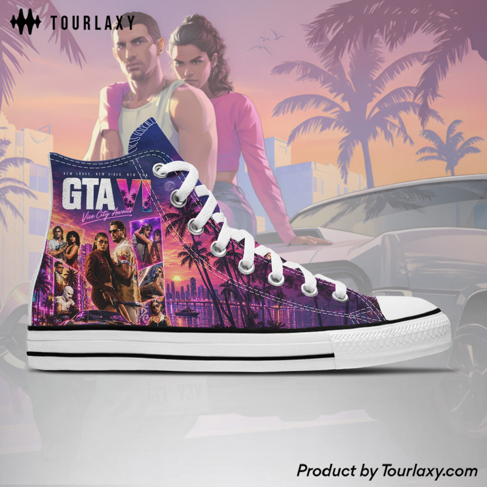 GTA High Chuck Shoes V4