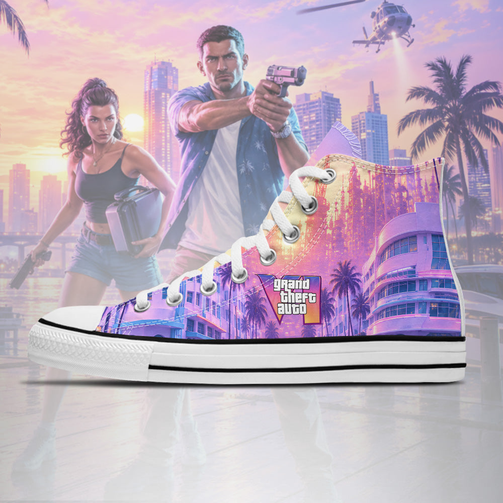 GTA High Chuck Shoes V1