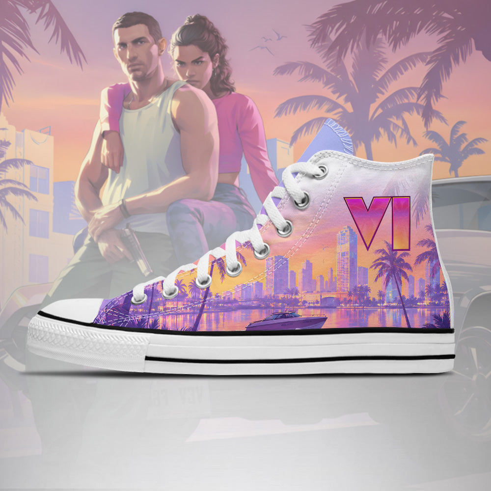 GTA High Chuck Shoes V5