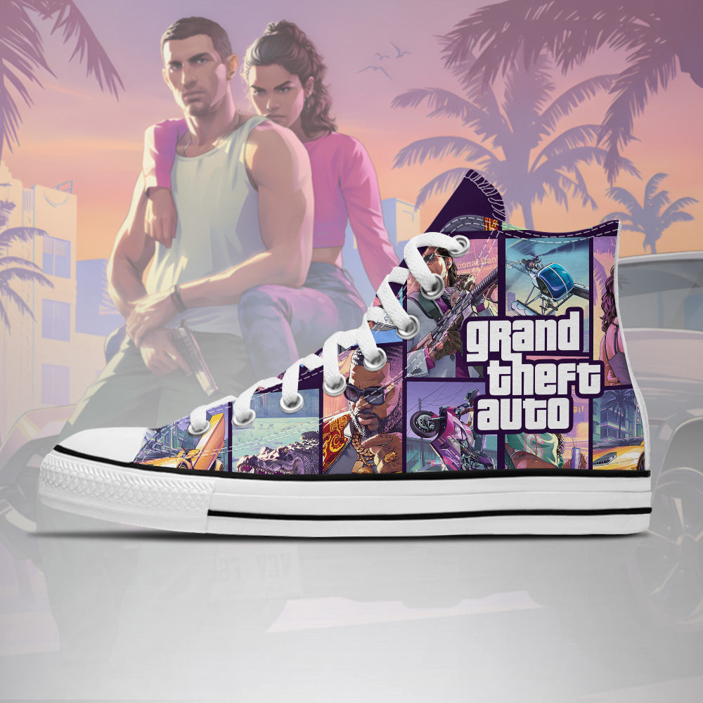 GTA High Chuck Shoes V6