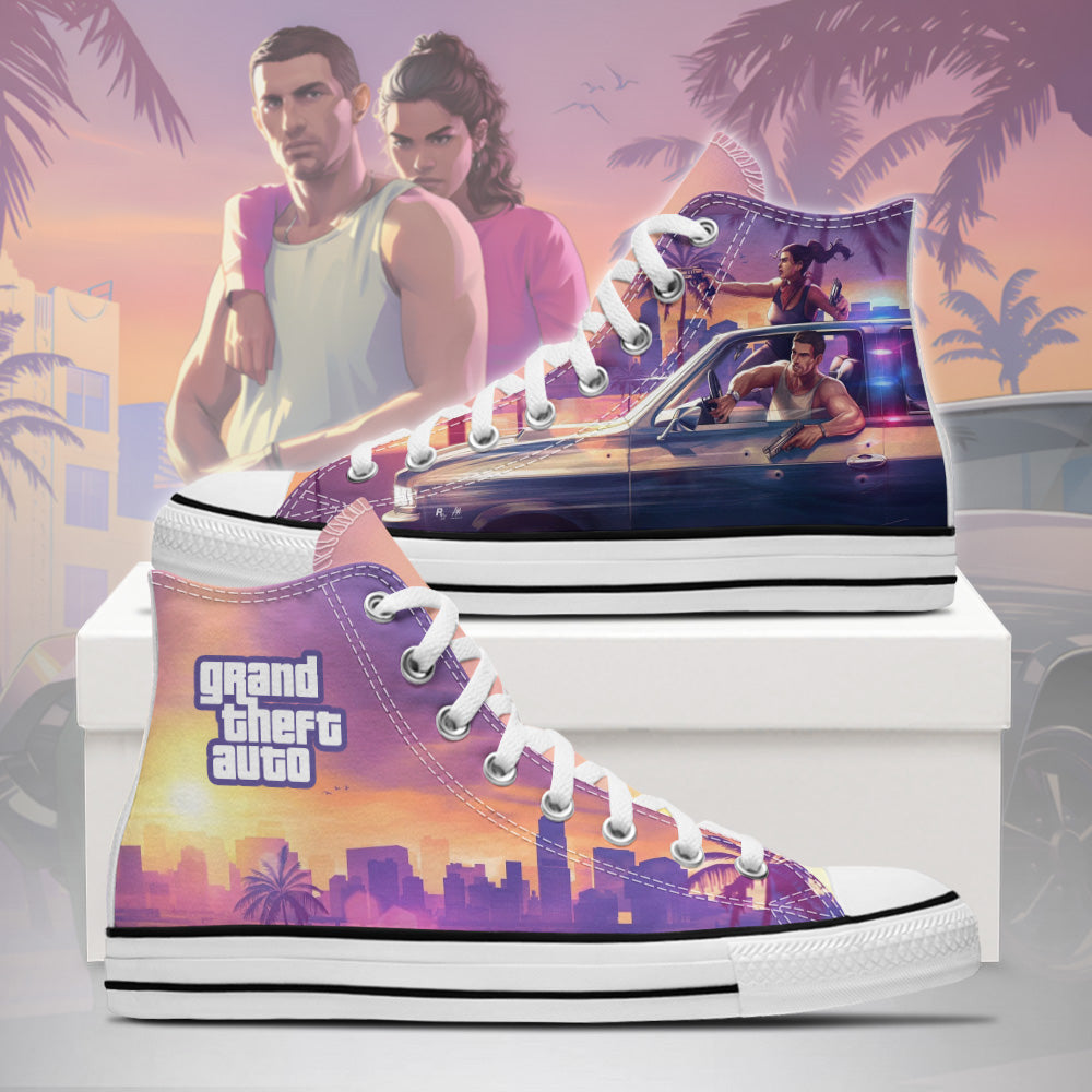 GTA High Chuck Shoes V7