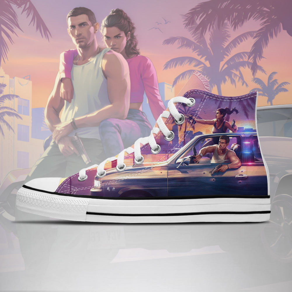 GTA High Chuck Shoes V7