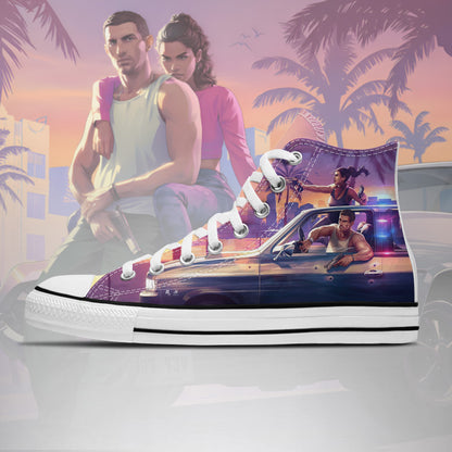 GTA High Chuck Shoes V7