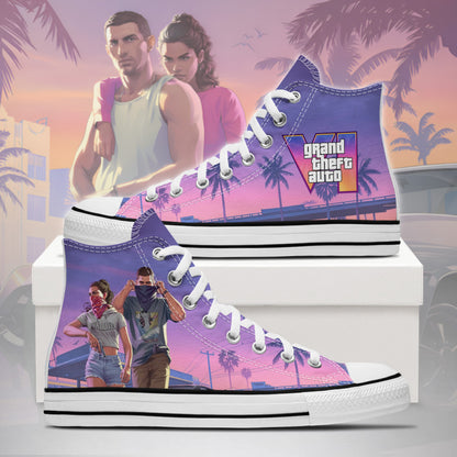 GTA High Chuck Shoes V8