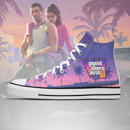 GTA High Chuck Shoes V8