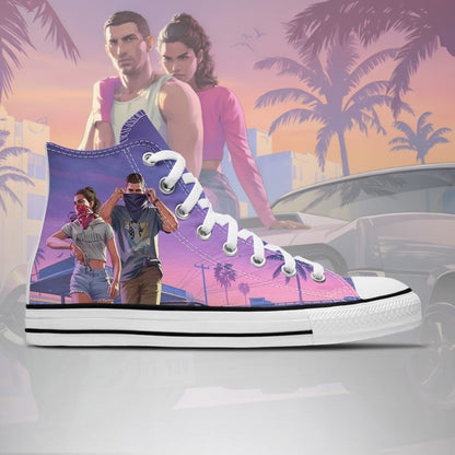 GTA High Chuck Shoes V8