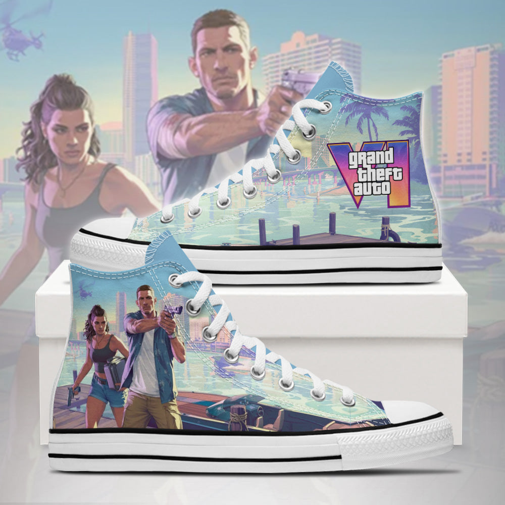 GTA High Chuck Shoes V9