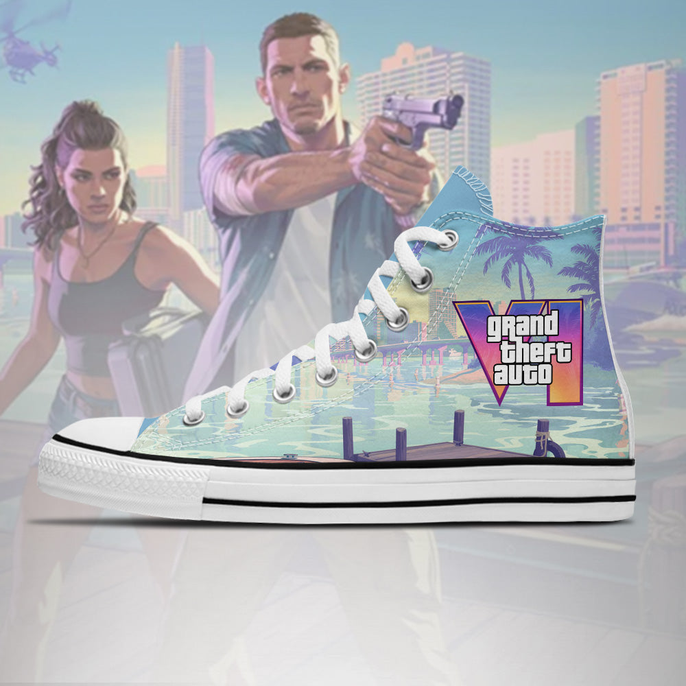 GTA High Chuck Shoes V9
