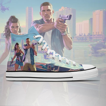 GTA High Chuck Shoes V9