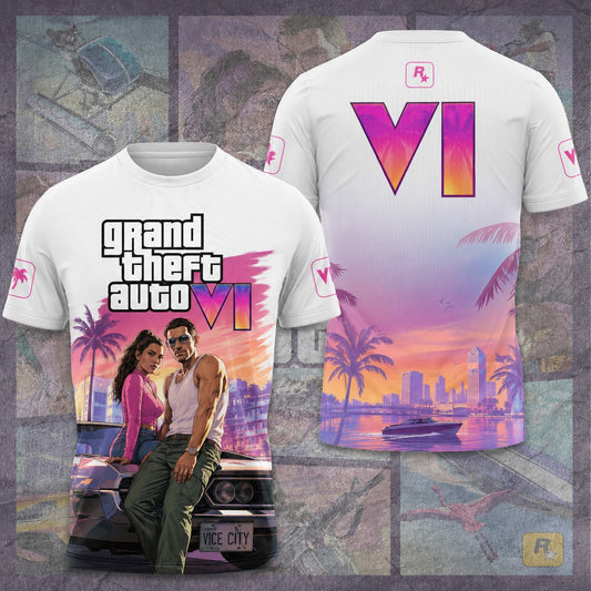Grand Thelf Auto VI 3D Shirt Special