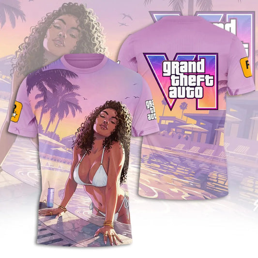 Grand Thelf Auto VI 3D Shirt (11) Special