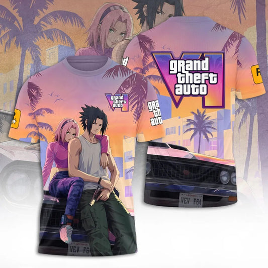 Grand Thelf Auto VI 3D Shirt (12) Special