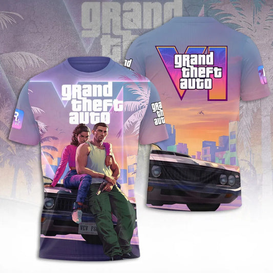 Grand Thelf Auto VI 3D Shirt (16) Special