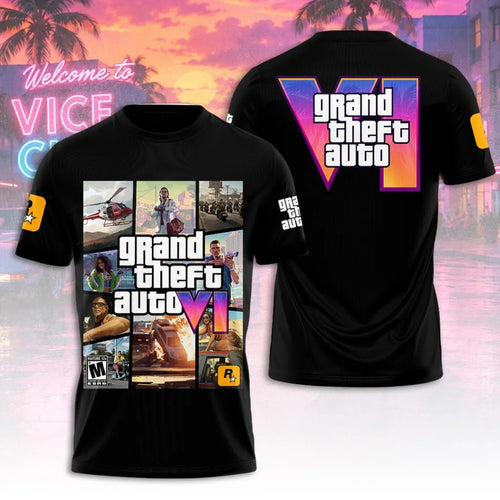 Grand Thelf Auto VI 3D Shirt (17) Special