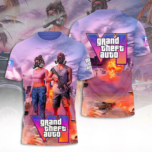 Grand Thelf Auto VI 3D Shirt (18) Special