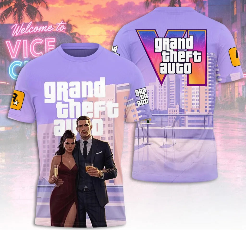 Grand Thelf Auto VI 3D Shirt (1) Special