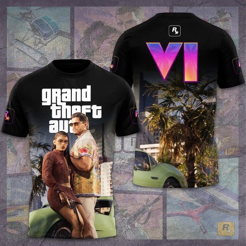Grand Thelf Auto VI 3D Shirt (3) Special