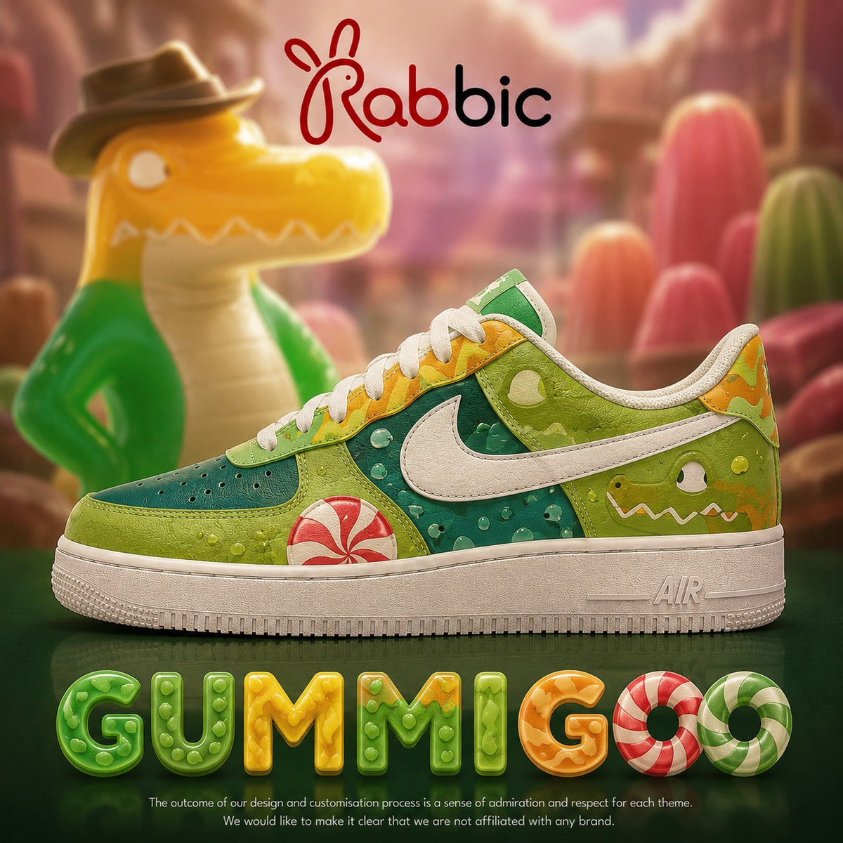 Gummigoo - TADC AF1 Shoes
