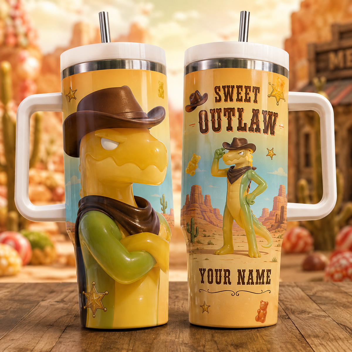 Gummigoo- TADC Tumbler Customize 40 Oz