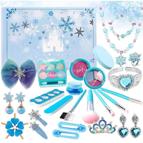 Ice and Snow Advent Calendar 2026, Make up Surprises Christmas Gift for Your Kid V3