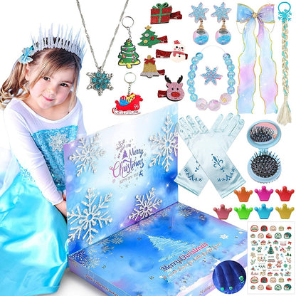 Ice and Snow Advent Calendar 2026, Surprises Christmas Gift for Your Kid V1