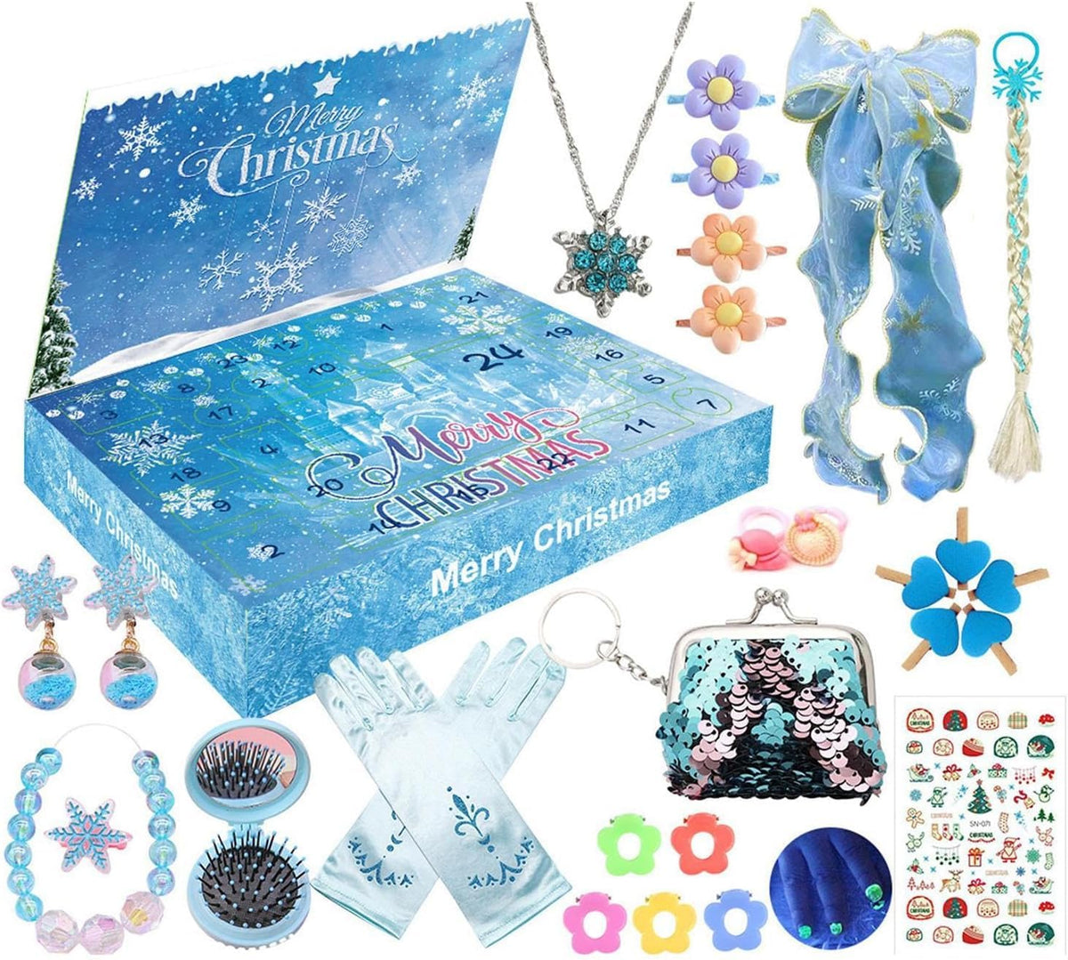 Ice and Snow Advent Calendar 2026, Surprises Christmas Gift for Your Kid V2