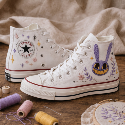 Jax V3- TADC Embroidered High Chuck Shoes