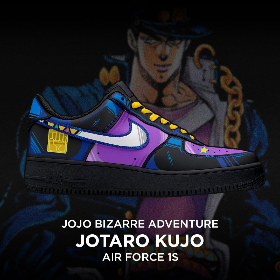 Jotaro Kujo - Jojo Bizarre Adventure AF1 Shoes-Rabbic