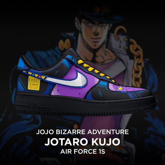 Jotaro Kujo - Jojo Bizarre Adventure AF1 Shoes-Rabbic
