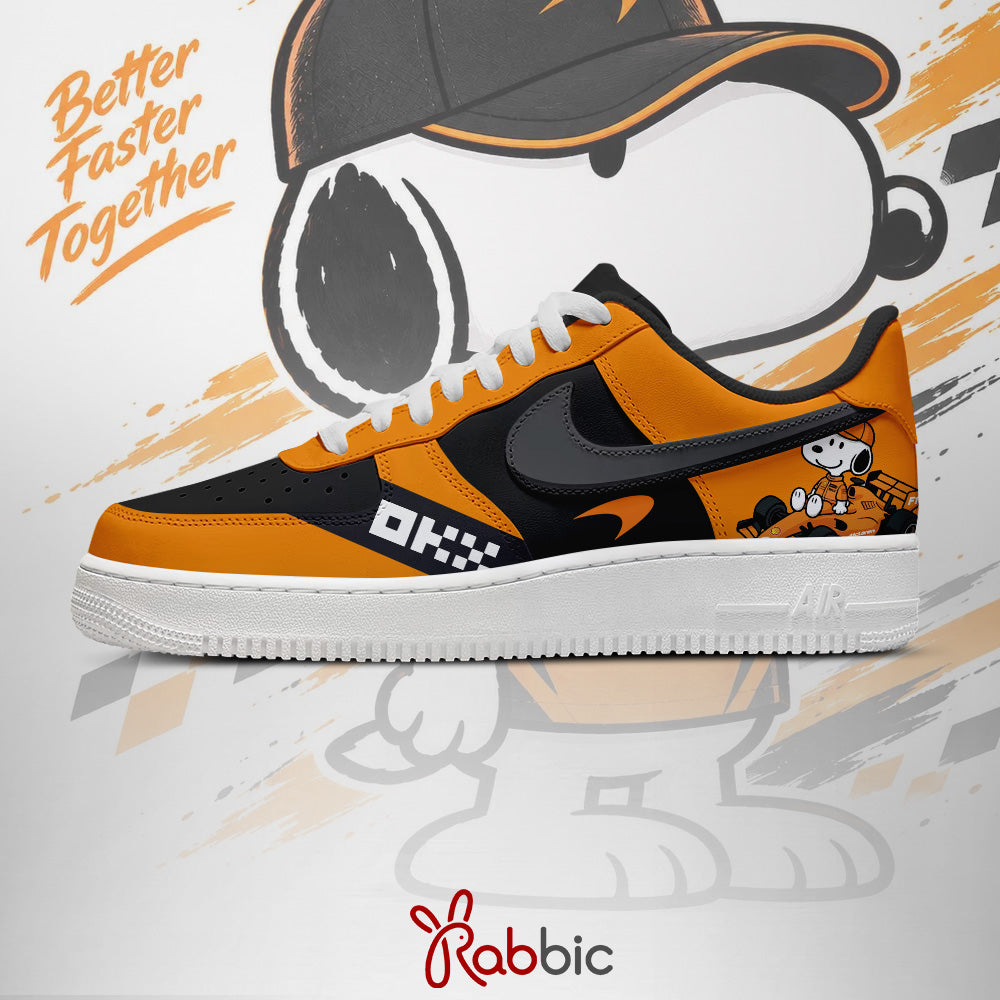 McLaren F1 Formula X Snoopy AF1 Shoes