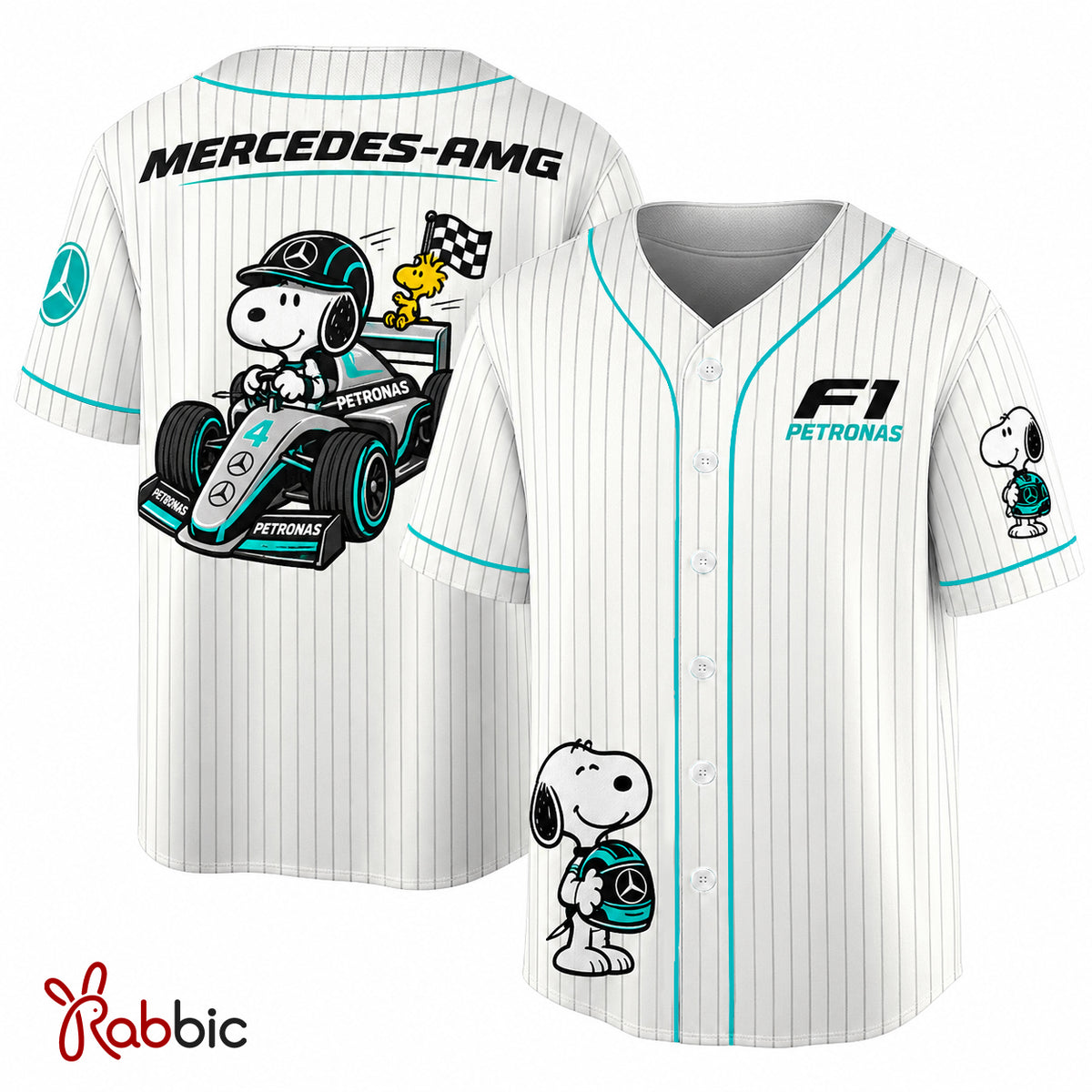 Mercedes F1 Formula X Snoopy Jersey