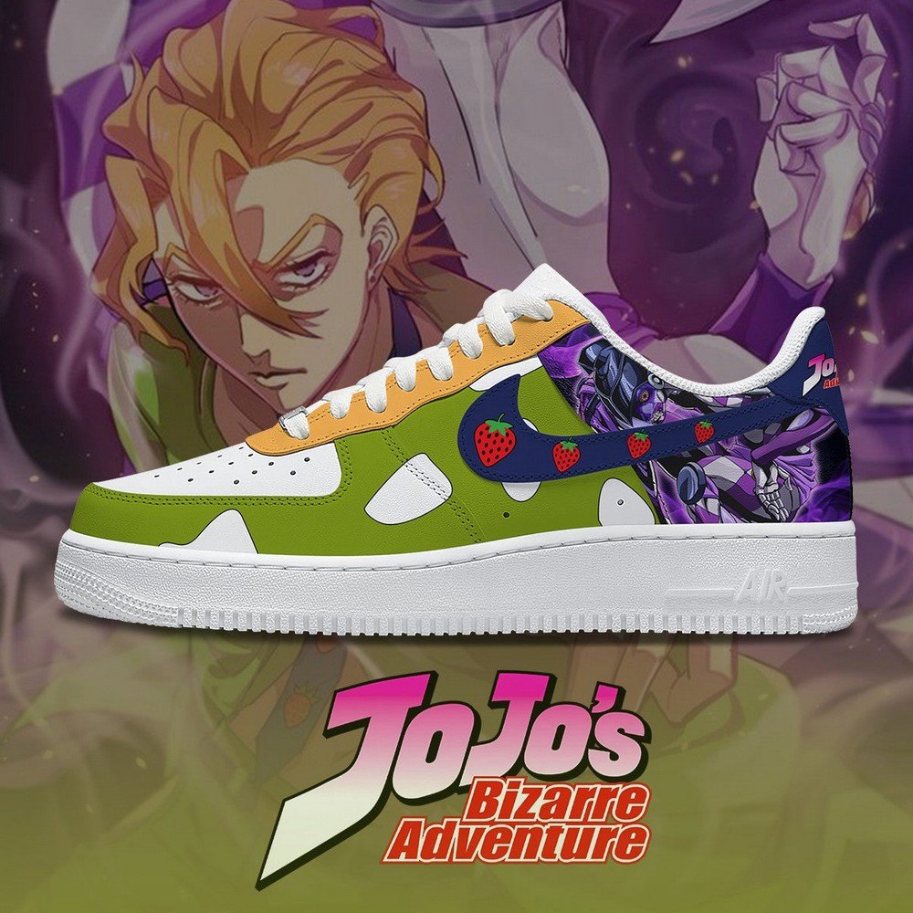Pannacotta Fugo V2 - Jojo Bizarre Adventure AF1 Shoes-Rabbic