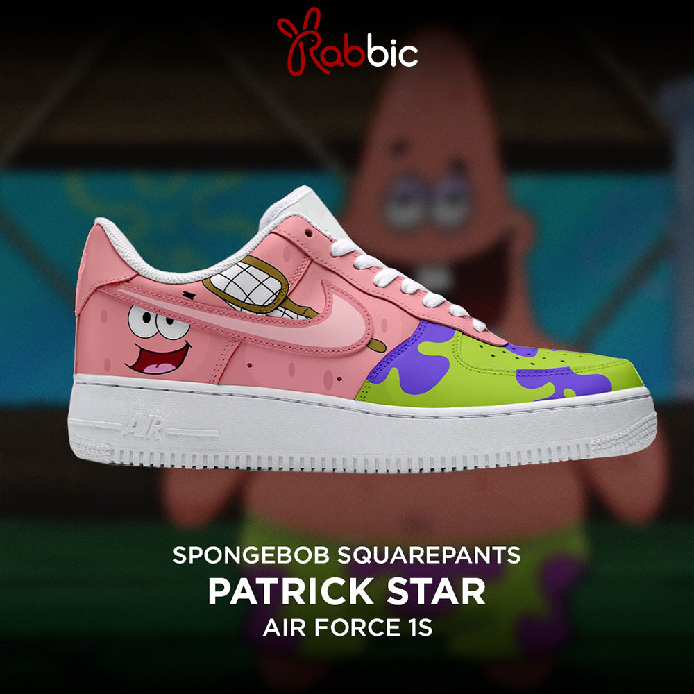Patrick Star - Spongebob Squarepants AF1 Shoes
