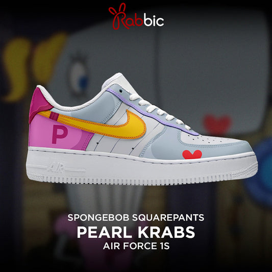 Pearl Krabs - Spongebob Squarepants AF1 Shoes