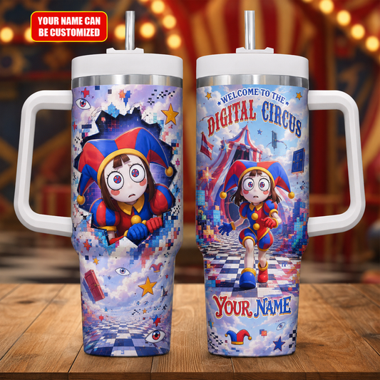 Pomni- TADC Tumbler Customize 40 Oz